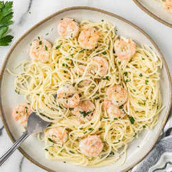 Lemon Garlic Shrimp Scampi Recipe