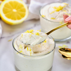 Cottage Cheese Lemon Mousse