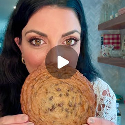 Jumbo Thin Chocolate Chip Cookie