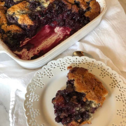 Old Fashioned Gluten-free Blueberry Cobbler