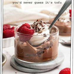 Silken Tofu Chocolate Mousse (rich, Creamy &amp; Vegan!)