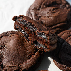 Sourdough Brownie Cookies