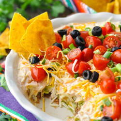 7 Layer Bean Dip