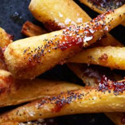 Honey-roasted Parsnips