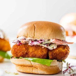 Crispy Cod Sandwich