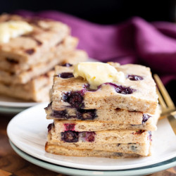 Vegan Sheet Pan Pancakes