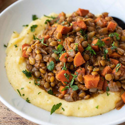 Spiced Lentils With Carrots
