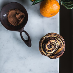 Citrus And Chocolate Brioche Buns