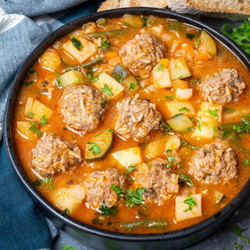 Albondigas Soup (mexican Meatball Soup)