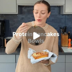 Protein Pancakes Bowl
