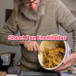 Sheet Pan Enchiladas