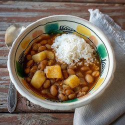 Puerto Rican Habichuelas