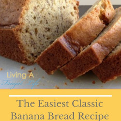 Healthy Banana Bread Recipe