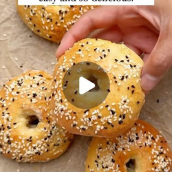 Cottage Cheese Bagels