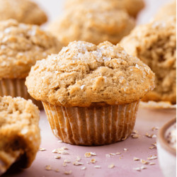 Blueberry Oatmeal Breakfast Muffins