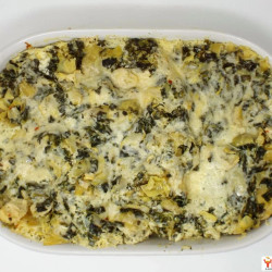 Cheesy Spinach And Artichoke Lasagna