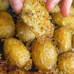 Viral Parmesan Potatoes
