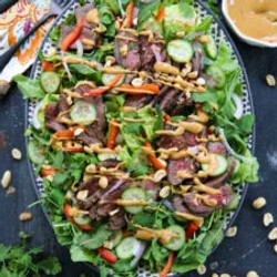 Thai Peanut Steak Salad