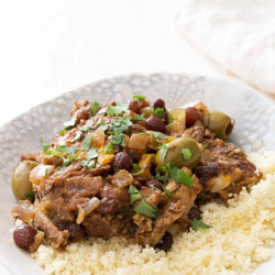 Slow Cooker Chicken With Moroccan Spices