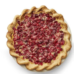 Cranberry Custard Pie