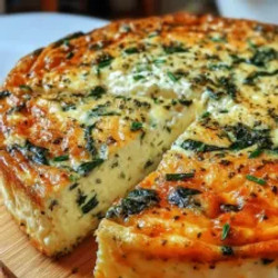 Cottage Cheese And Spinach Crustless Quiche