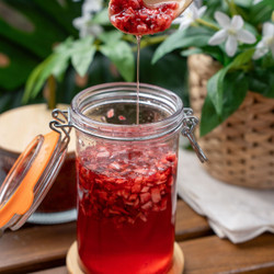 Strawberry Cheong (Syrup) | Stella an Spice