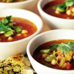 Moroccan-style Chickpea Soup