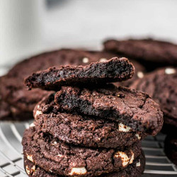 Soft And Chewy Chocolate Cookies