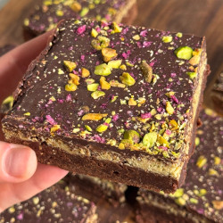 Viral Dubai Chocolate Brownies