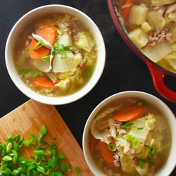 Pork And Napa Cabbage Soup