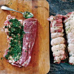 Skillet-roasted Lamb Loins With Herbs