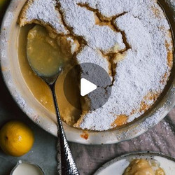 Lemon Drizzle Self Saucing Pudding