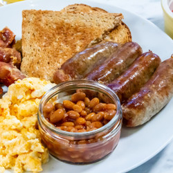 Slow Cooker Full English Breakfast