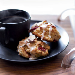 Strawberry-almond Scones