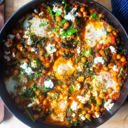 Chickpea And Kale Shakshuka