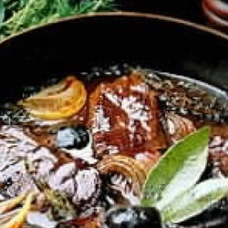 Venison or beef Braised In Guinness And Port With Pickled Walnuts Delia Smith