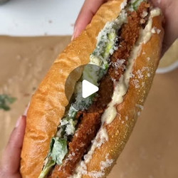 Crispy Chicken Caesar Sandwich