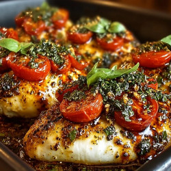 Baked Caprese Chicken