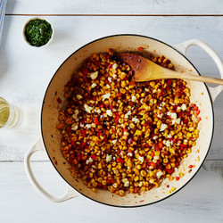 Sriracha-lime Corn Salad
