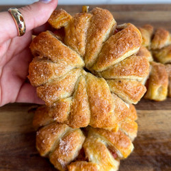 Apple Puff Pastry Donuts