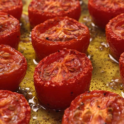 Slow-roasted Umami Tomatoes