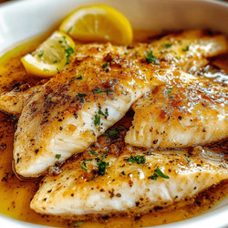 Garlic Butter Oven Baked Tilapia