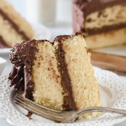 Vanilla Cake Recipe With Chocolate Frosting