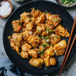 Chinese Orange Chicken (crispy Chicken Without Deep Frying)