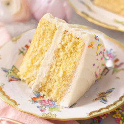 8” Double Layer Vanilla Cake