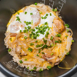 Rice Cooker Oyakodon