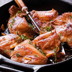 How To Cook Rabbit In Wine And Garlic Sauce
