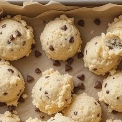 High Protein Chocolate Chip Cookie Dough Balls (no Bake)