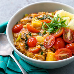 Thai Red Curry Risotto