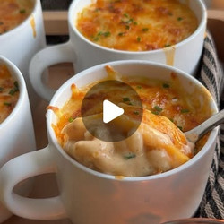 Smokey Sausage Mac &amp; Cheese Mugs
